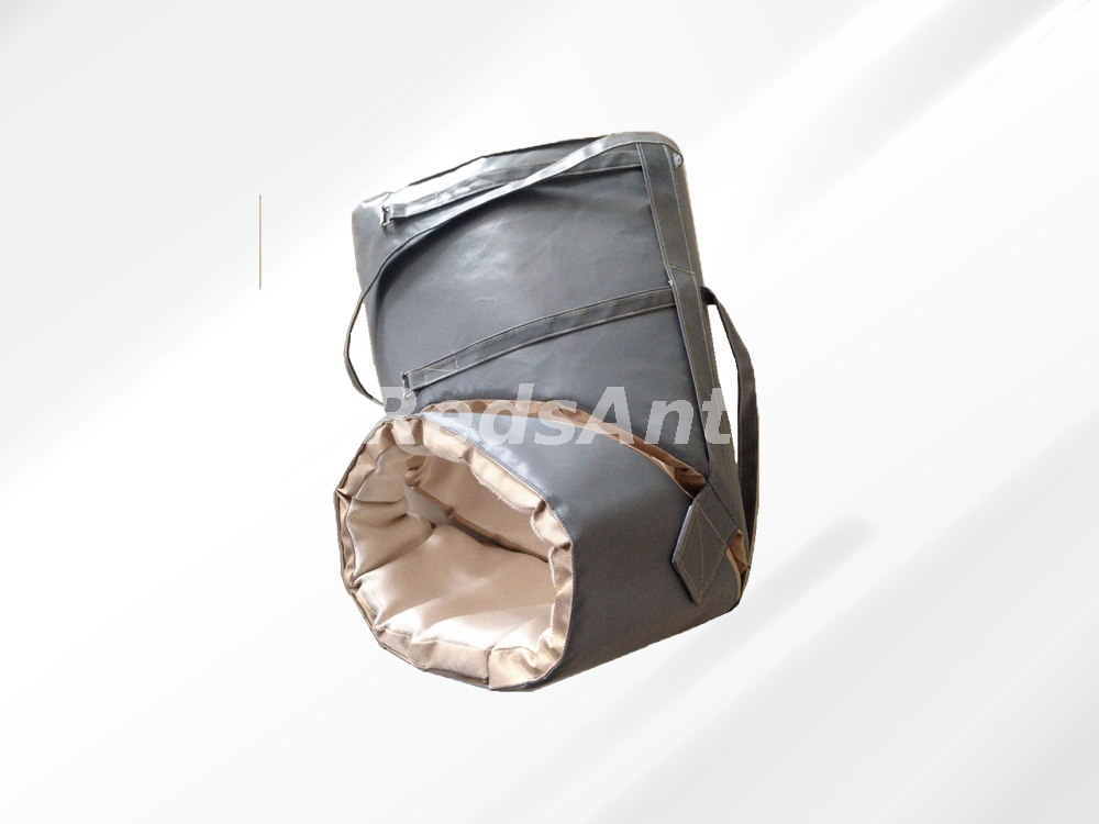 RedsAnt Cubierta flexible de aislamiento térmico ignífugo para tuberías, bridas y equipos