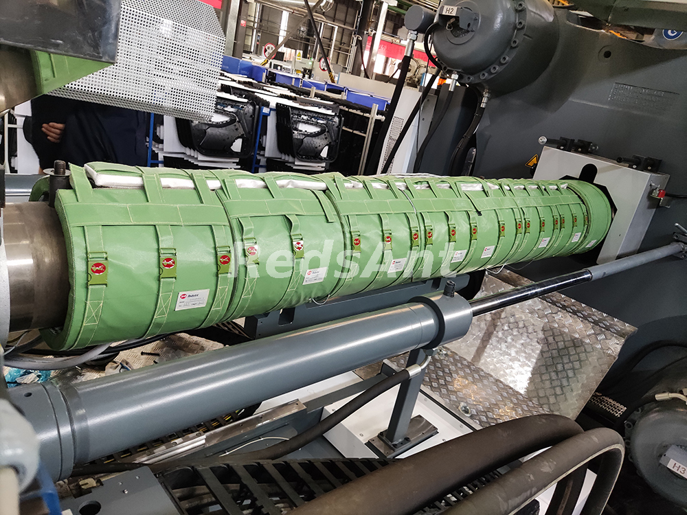 Chaqueta de aislamiento de aerogel de máquina de moldeo por inyección de plástico de alta calidad RedsAnt
