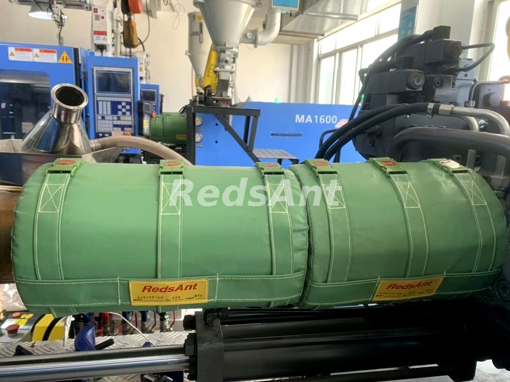 Escudo de calor de la aerodina duradera para máquinas de moldeo por inyección de plástico Ahorro de energía